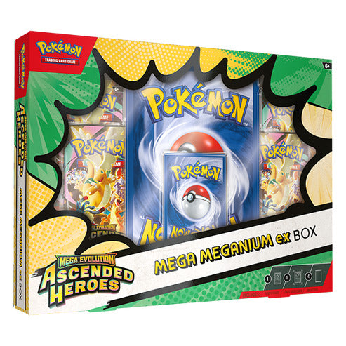 Preorder: Pokémon TCG: Mega Evolution Ascended Heroes - Mega Meganium ex Box